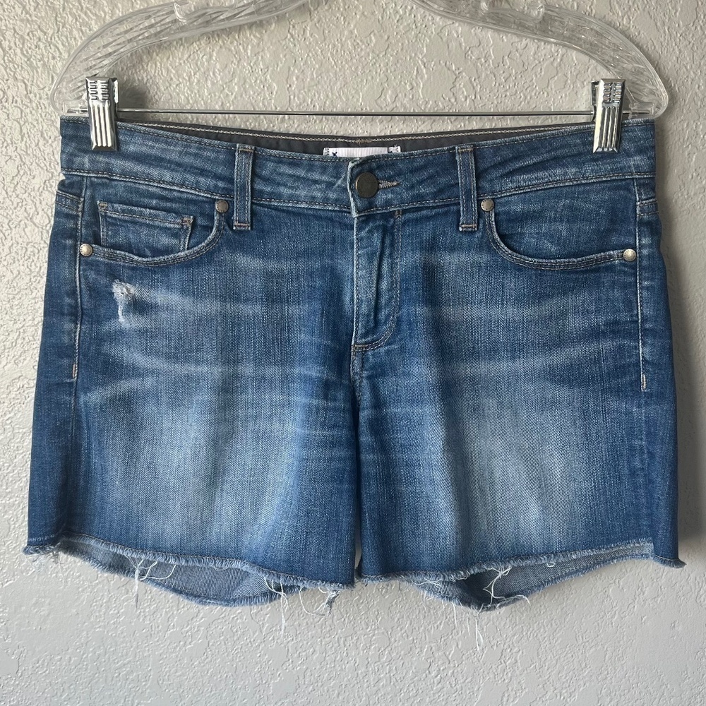 PAIGE Jimmy Jimmy Cut-Off Jean Shorts